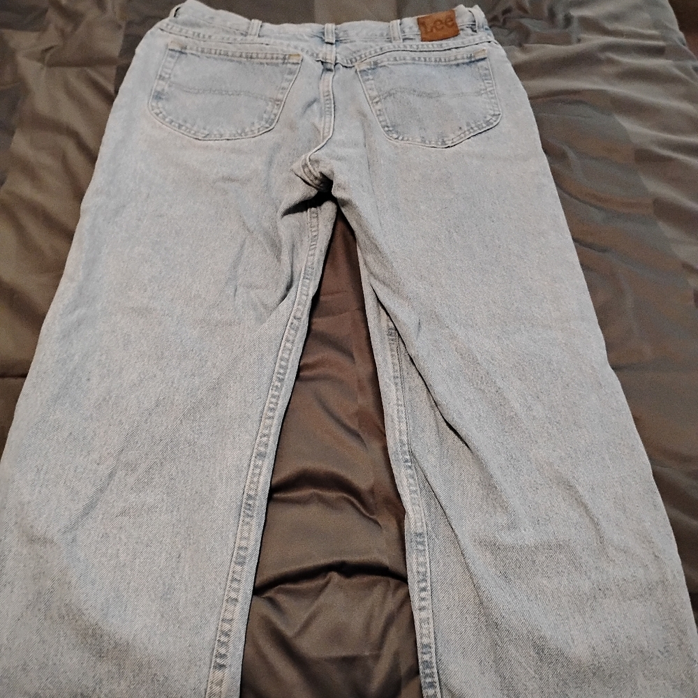 Lee Men's Light Blue Jeans